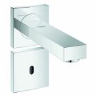 Grohe Eurocube E Waschtisch Armatur IR-Elektronik 36442 ohne Mischung Steckertrafo chrom