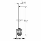 Grohe Ersatzbürste Selection Cube 40868 für...