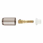 Rallonge Grohe 45565 L:42,5 mm métal satiné