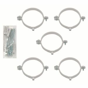 Clemă pentru țevi Vaillant diametru 100 mm (5 buc.) pentru ecoTEC plus, lungime 140 mm