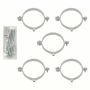 Vaillant pipe clamp, diameter 100 mm (5 pcs.) for ecoTEC plus, length 140 mm