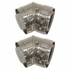 Coude Vaillant 45 Gr, 80/125 mm (2 pièces) pour...