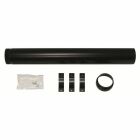 Vaillant canopy extension 1.0 m black for air/exhaust gas...