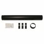 Vaillant canopy extension 1.0 m black for air/exhaust gas ducting 60/100 mm