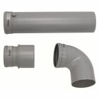 Vaillant kit de raccordement dappareil 150-130 mm PP pour...