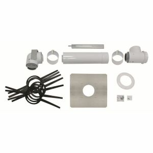 Vaillant Basis-Anschluss-Set 80/125 mm für Schachtabgas 80/125 mm konzentrisch PP