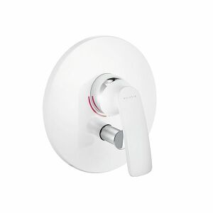 Kludi Balance single-lever concealed bath and shower mixer, white