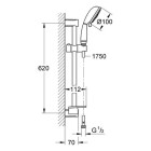 Grohe Tempesta Rustic 100 Set de ducha 60 cm