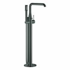 Grohe Essence floor-mounted bath mixer, hard graphite