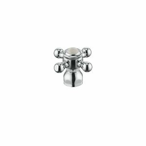 KLUDI replacement part cross handle with hood chrome