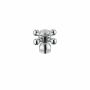 KLUDI replacement part cross handle with hood chrome