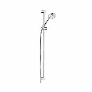 KLUDI LOGO 3S shower set with 900 mm chrome-plated wall bar