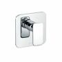 KLUDI E2 concealed shower fitting, complete set in chrome