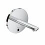 KLUDI ZENTA-E concealed wall-mounted tap, run without mixer, 190mm spout, chrome