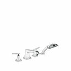 Hansgrohe 4-hole baie mixer Metropol Classic prefabricate...