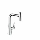 Hansgrohe Metris Select 240 eviye bataryası krom,...