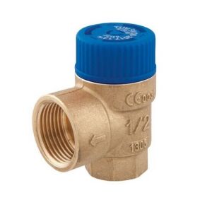 Afriso diaphragm safety valve 3/4" x 1", 6 bar