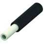 TECElogo composite pipe PE-Xc/Al/PE-RT in corrugated protective pipe