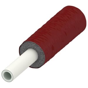 TECElogo composite pipe PE-Xc/Al/PE-RT RS9, pre-insulated