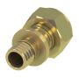 TECEflex screw connection, brass