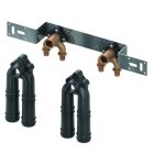 TECEflex assembly unit with two U-double wall discs,...