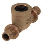 TECEflex, raccord en T femelle, bronze (25 mm x 3/4 x 25 mm)