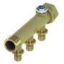 TECEflex distributor 2-way AG/IG, brass