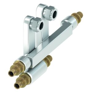 TECEflex SLHK connection set, nickel-plated