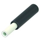 TECEflex composite pipe PE-Xc/Al/PE-RT in a corrugated...