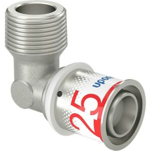 Uponor S-Press γωνία μετάβασης 90° AG, (25 mm x 3/4)