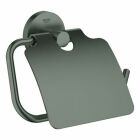 Grohe Essentials WC Papierhalter Metall mit Deckel, hard...