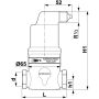 SpiroVent Solar Autoclose Microbubble Separator, DN 20 (3/4")