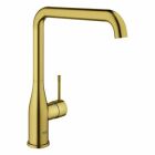 Grohe Essence Plus kitchen faucet with swivel spout (cool...