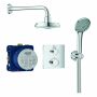 Grohe Grohtherm skrytý sprchový systém 34735, prefabrikovaná sada kruhová (chróm)