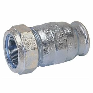 Gebo malleable cast iron compression fitting type I, female thread (2 x 60.3 mm)