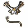 Vaillant mixer tap with 90mm swivel spout direct tap for atmoMAG 114/1, 144/1