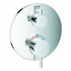 Grohe Atrio Wannenthermostat Fertigset (chrom)