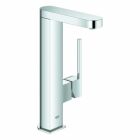 Grohe Plus Waschtisch Armatur L-Size mit ausziehbarem Auslauf & Push-open Ablaufgarnitur (chrom)