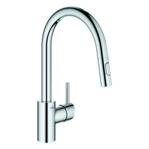 Grohe Concetto Spültisch Armatur chrom mit Spülbrause