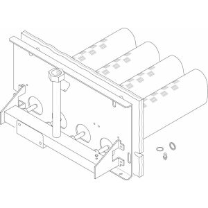 Náhradní díl SIEGER TTNR: 5103384 Náhradní rošt hořáku AE124X 4/20 cpl