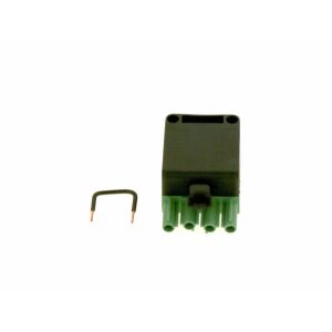 JU Pieza de repuesto TTNR: 5181488 Conector de 4 polos verde Repuesto