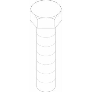 JU/BO/SI Ersatzteil TTNR: 7735500189 6kt-Schraube M10x25 (8x) SW16 everp