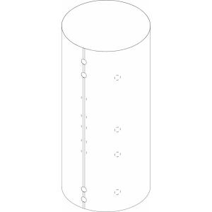 BOSCH Ersatzteil TTNR: 7735501782 Verkleidung P1000.6 silber everp