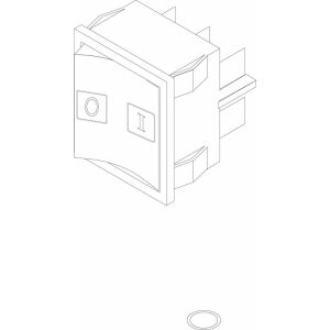 JU/BOSCH Ersatzteil TTNR: 7747013824 Geräteschalter 09 everp