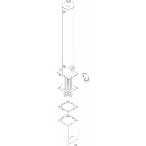 SIEGER Ersatzteil Elektroheizung 3/4"