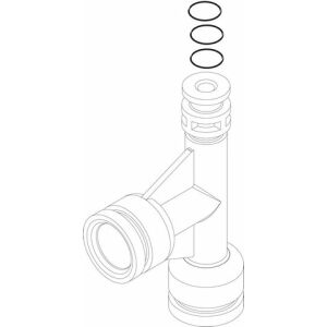 JU Pièce de rechange TTNR: 87160111680 Pièce de raccordement