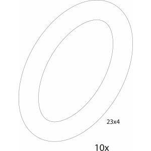 Ανταλλακτικό BOSCH 87167713530 O-ring 23x4 (10x)