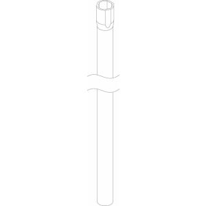 JU Ersatzteil TTNR: 87182238420 Rohr-Tauchrohr 75L, Länge: 721mm