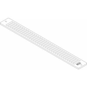 JU Ersatzteil TTNR: 87183401090 Aufsteckgitter 10/11-900 RAL9016 everp