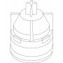 JU/BOSCH Pezzo di ricambio TTNR: 87185320440 Valvola di non ritorno SKB DN32